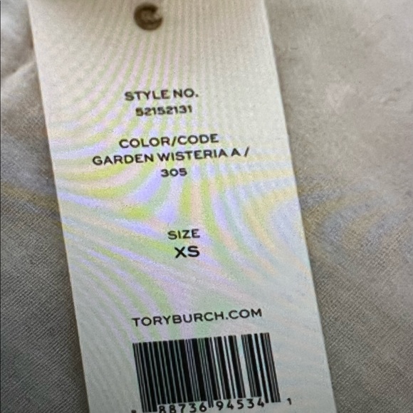 1. Tory Burch Women's Tee-Shirt, new w/tags, 100% Pima Cotton material. - Picture 5 of 5